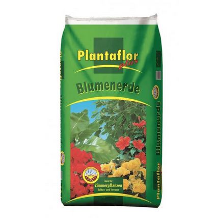 einfache Blumenerde mit einer Grundversorgung an Nährstoffen für ein gutes Wachstum