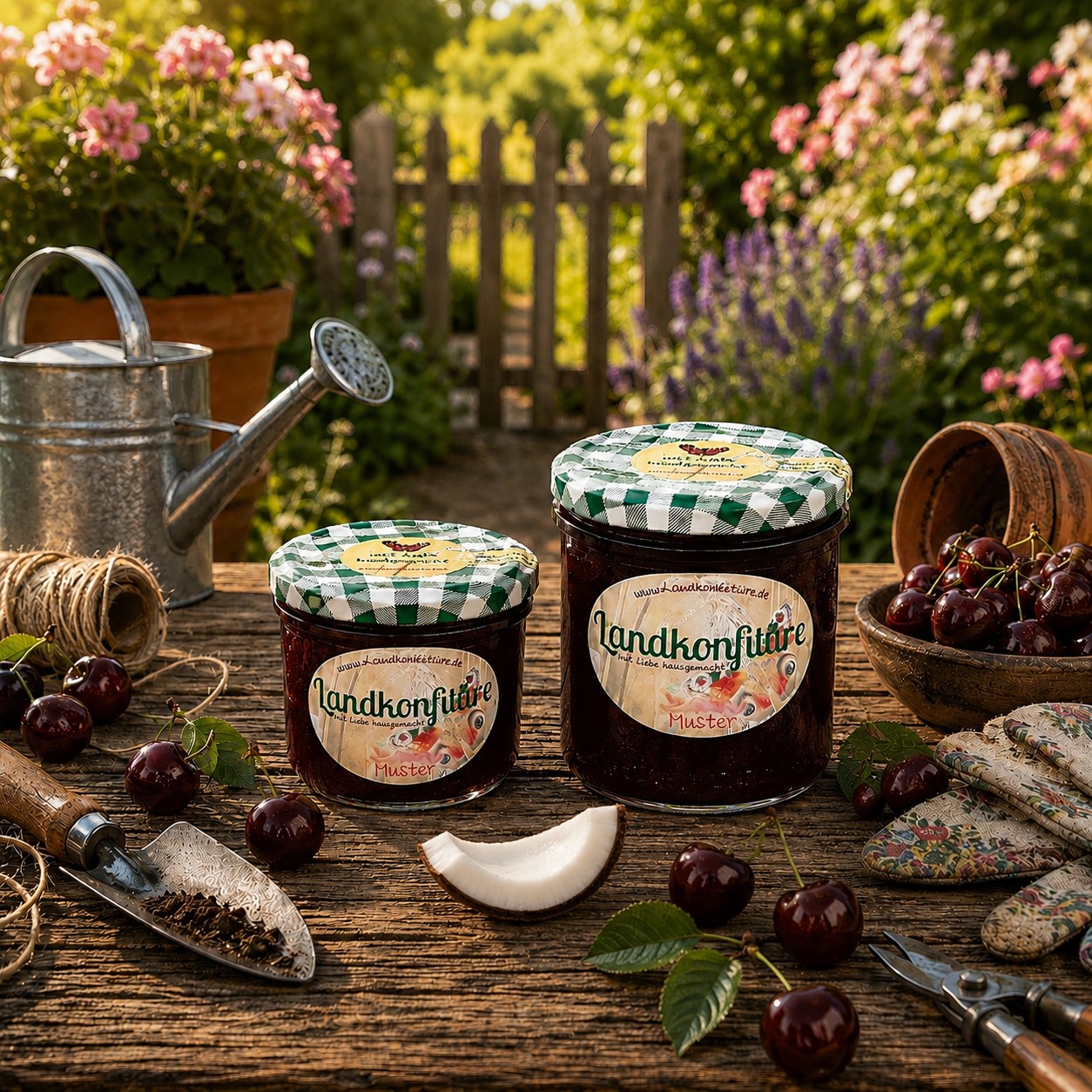 Sauerkirsch-Kokos - 