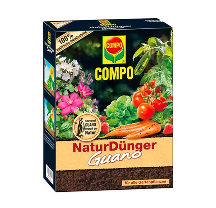 Compo Bio Naturdünger für ein gutes Wachstum aller Pflanzen im Garten